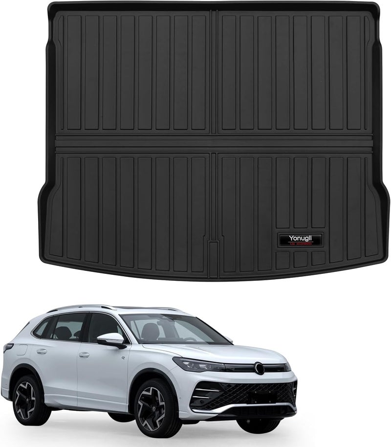 Yonugli Custom for 2018-2024 VW Tiguan 5 Seat Cargo Mats Trunk Liner All Weather TPE Protection Mat Accessories (for 2018-2024 VW Tiguan) - Image 1